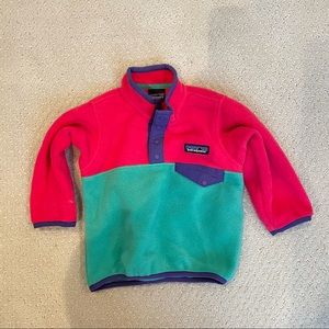 Pategonia size 6-12 months excellent condition fleece pullover